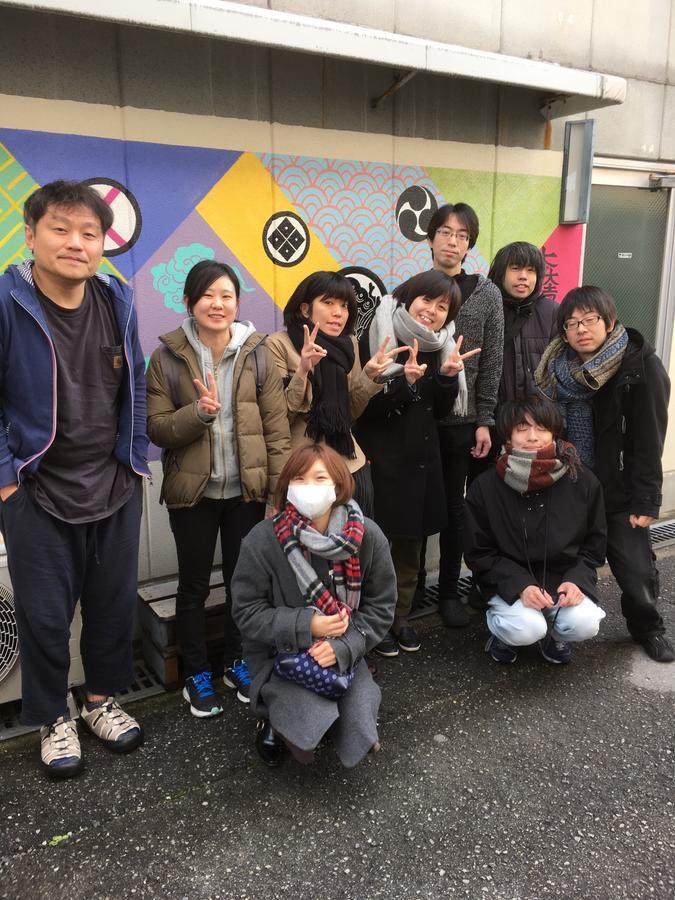 Music Uni Street Backpacker'S Hostel Toyonaka Exterior photo